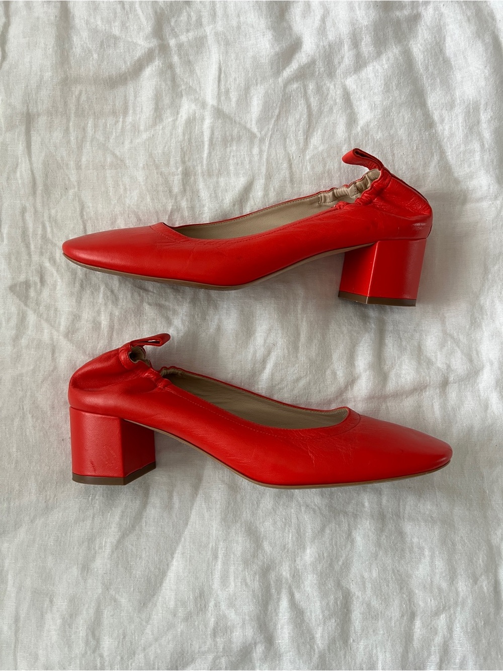 Everlane The Day Heel Red US Women’s 8.5